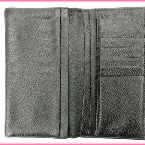 Bvlgari Wallet Purse Long Wallet Black Woman Authentic Used - Picture 4 of 5